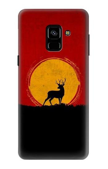 S3513 Deer Sunset Case For Samsung Galaxy A8 (2018)