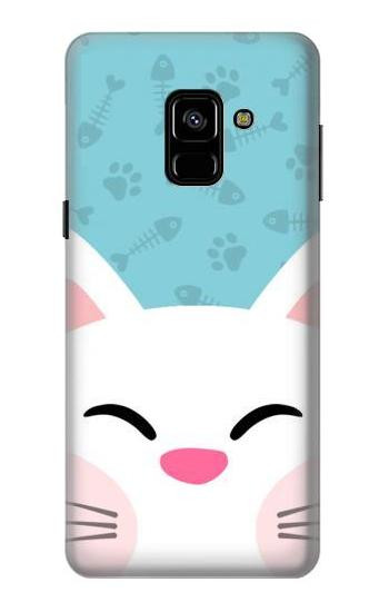 S3542 Cute Cat Cartoon Case For Samsung Galaxy A8 (2018)