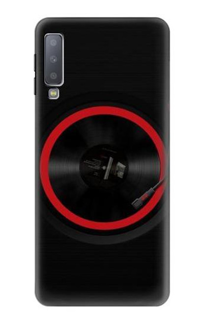 S3531 Spinning Record Player Case For Samsung Galaxy A7 (2018)