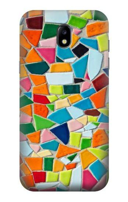 S3391 Abstract Art Mosaic Tiles Graphic Case For Samsung Galaxy J5 (2017) EU Version