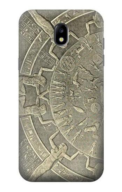 S3396 Dendera Zodiac Ancient Egypt Case For Samsung Galaxy J5 (2017) EU Version