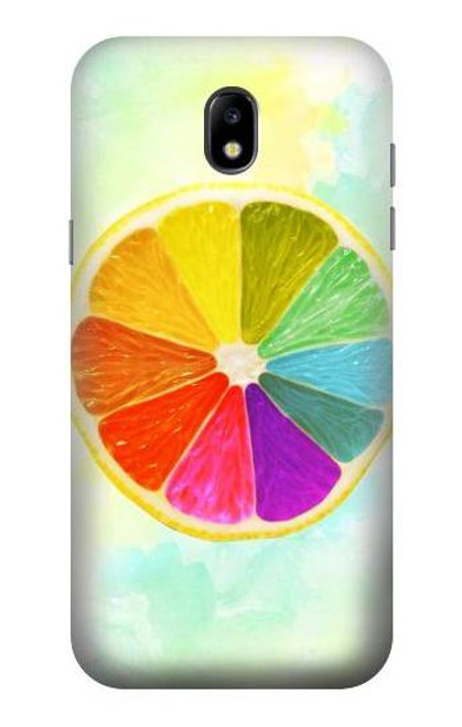 S3493 Colorful Lemon Case For Samsung Galaxy J5 (2017) EU Version