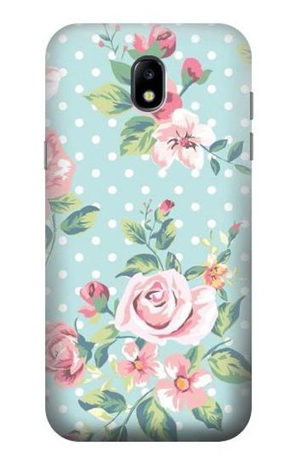 S3494 Vintage Rose Polka Dot Case For Samsung Galaxy J5 (2017) EU Version