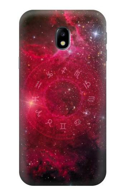 S3368 Zodiac Red Galaxy Case For Samsung Galaxy J3 (2017) EU Version