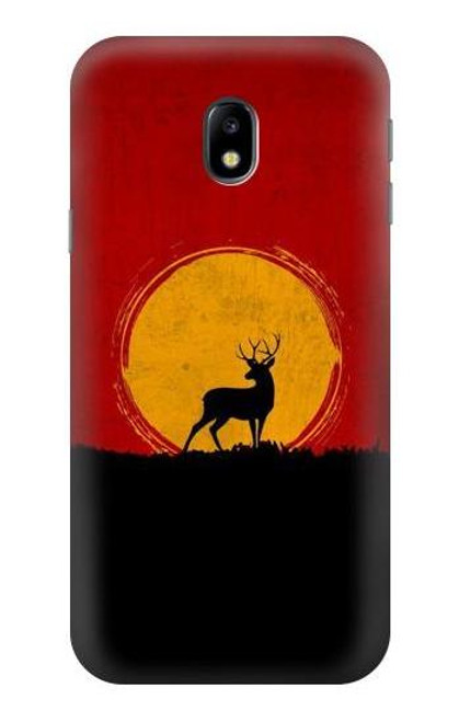 S3513 Deer Sunset Case For Samsung Galaxy J3 (2017) EU Version