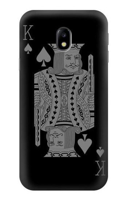 S3520 Black King Spade Case For Samsung Galaxy J3 (2017) EU Version