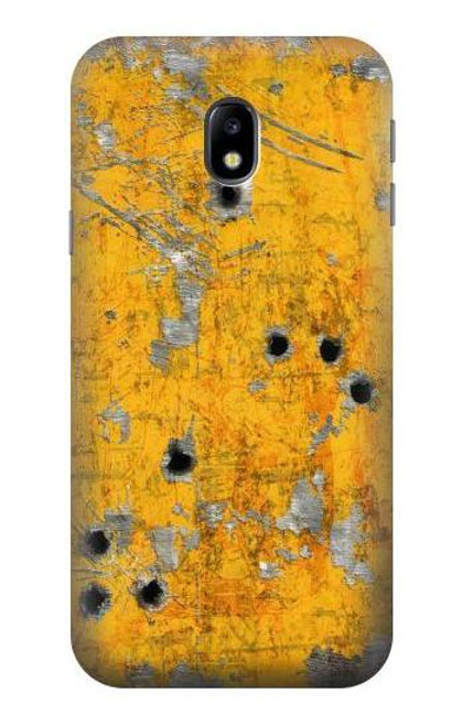 S3528 Bullet Rusting Yellow Metal Case For Samsung Galaxy J3 (2017) EU Version