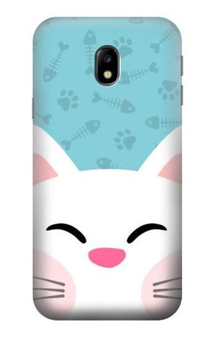 S3542 Cute Cat Cartoon Case For Samsung Galaxy J3 (2017) EU Version