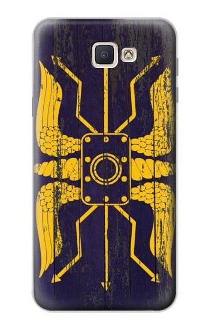 S3546 Roman Shield Blue Case For Samsung Galaxy J7 Prime (SM-G610F)