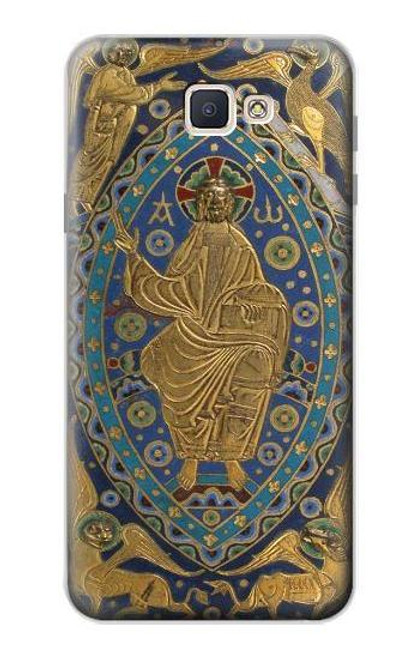S3620 Book Cover Christ Majesty Case For Samsung Galaxy J7 Prime (SM-G610F)