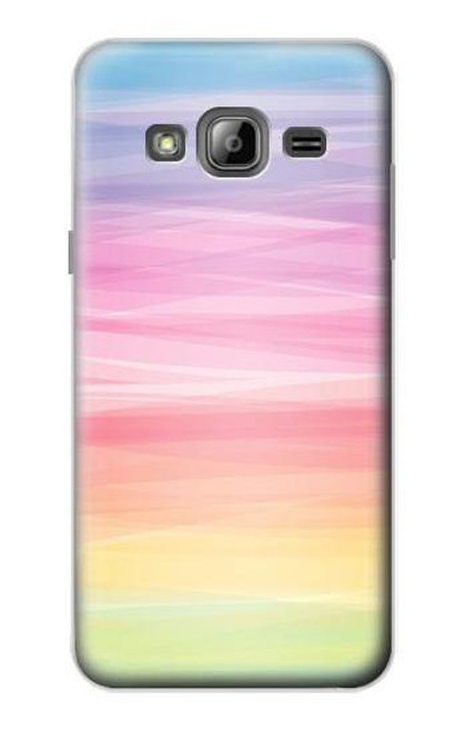 S3507 Colorful Rainbow Pastel Case For Samsung Galaxy J3 (2016)