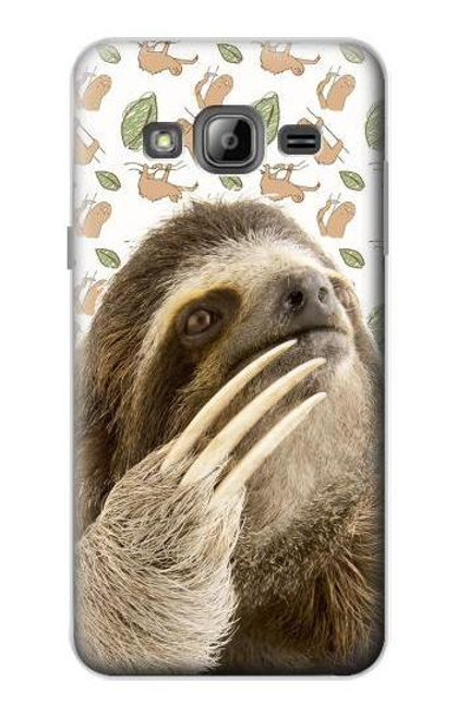 S3559 Sloth Pattern Case For Samsung Galaxy J3 (2016)