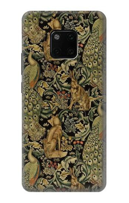 S3661 William Morris Forest Velvet Case For Huawei Mate 20 Pro