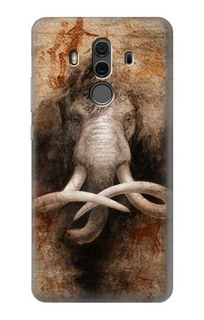 S3427 Mammoth Ancient Cave Art Case For Huawei Mate 10 Pro, Porsche Design