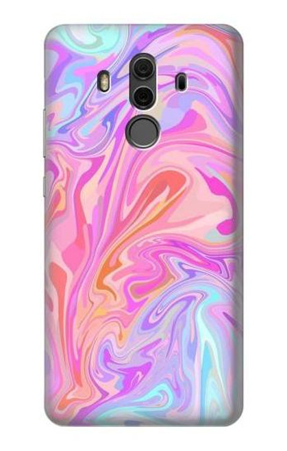 S3444 Digital Art Colorful Liquid Case For Huawei Mate 10 Pro, Porsche Design