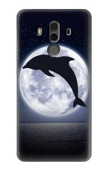 S3510 Dolphin Moon Night Case For Huawei Mate 10 Pro, Porsche Design