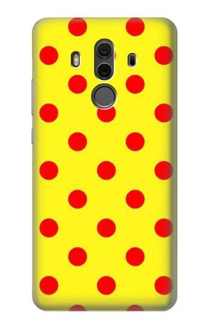 S3526 Red Spot Polka Dot Case For Huawei Mate 10 Pro, Porsche Design