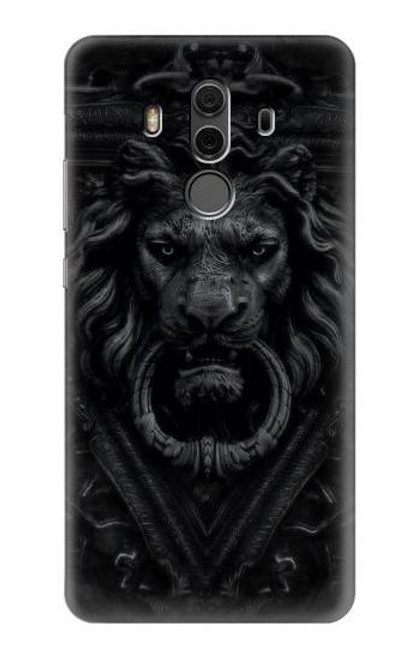 S3619 Dark Gothic Lion Case For Huawei Mate 10 Pro, Porsche Design