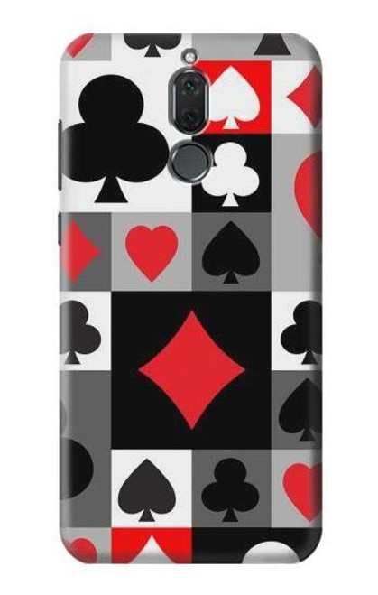 S3463 Poker Card Suit Case For Huawei Mate 10 Lite