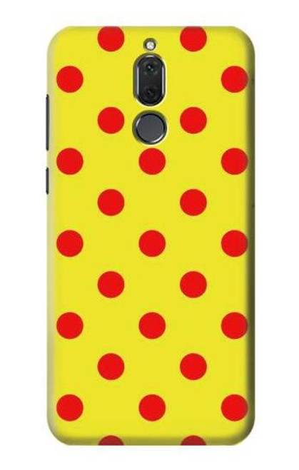 S3526 Red Spot Polka Dot Case For Huawei Mate 10 Lite