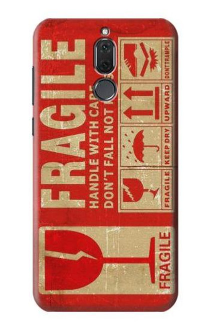 S3552 Vintage Fragile Label Art Case For Huawei Mate 10 Lite