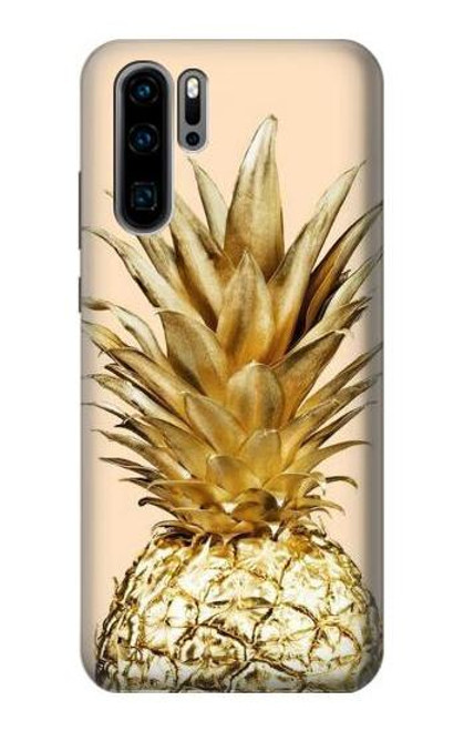 S3490 Gold Pineapple Case For Huawei P30 Pro