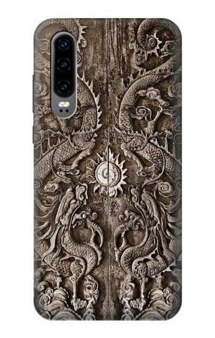 S3395 Dragon Door Case For Huawei P30