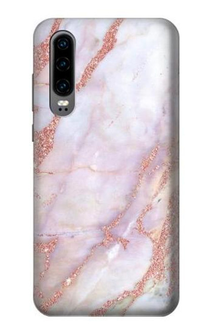 S3482 Soft Pink Marble Graphic Print Case For Huawei P30