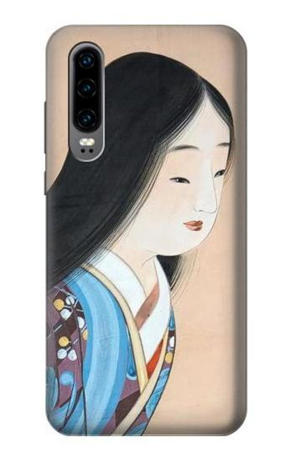 S3483 Japan Beauty Kimono Case For Huawei P30