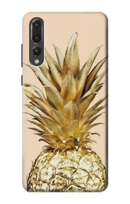 S3490 Gold Pineapple Case For Huawei P20 Pro