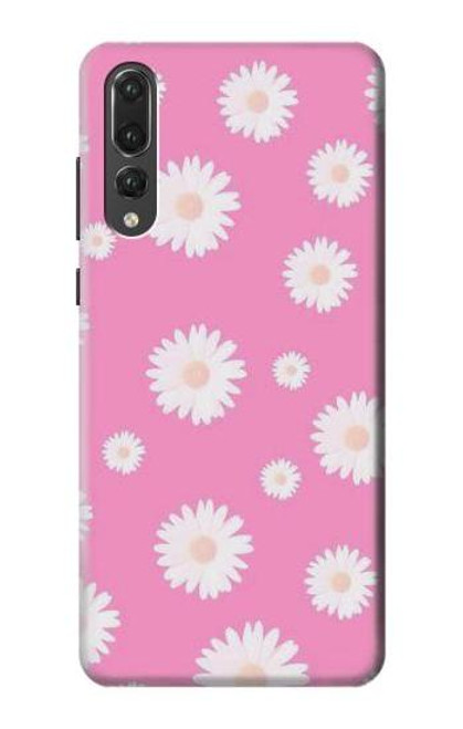 S3500 Pink Floral Pattern Case For Huawei P20 Pro