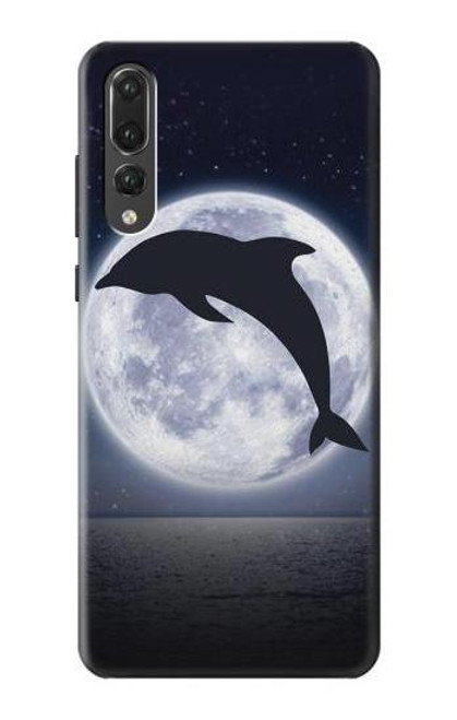 S3510 Dolphin Moon Night Case For Huawei P20 Pro