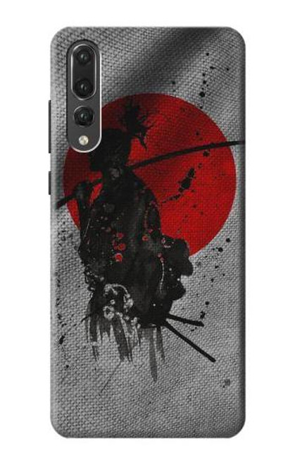 S3517 Japan Flag Samurai Case For Huawei P20 Pro