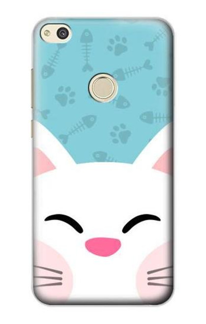 S3542 Cute Cat Cartoon Case For Huawei P8 Lite (2017)