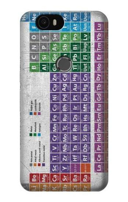 S3383 Periodic Table Case For Huawei Nexus 6P