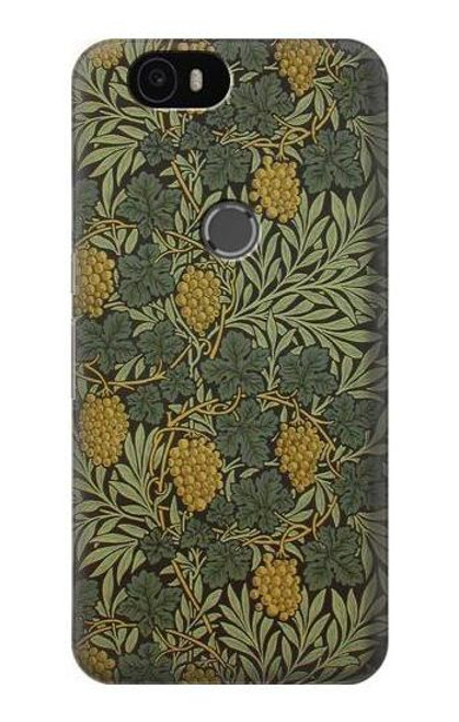 S3662 William Morris Vine Pattern Case For Huawei Nexus 6P