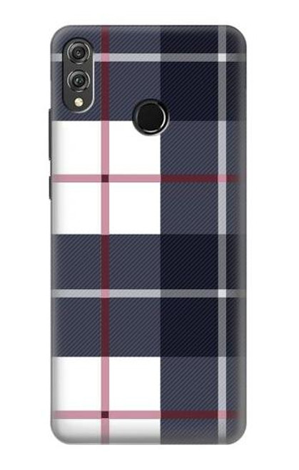 S3452 Plaid Fabric Pattern Case For Huawei Honor 8X