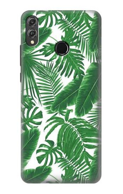 S3457 Paper Palm Monstera Case For Huawei Honor 8X