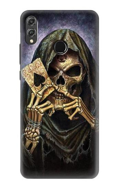 S3594 Grim Reaper Wins Poker Case For Huawei Honor 8X