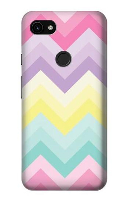 S3514 Rainbow Zigzag Case For Google Pixel 3a XL