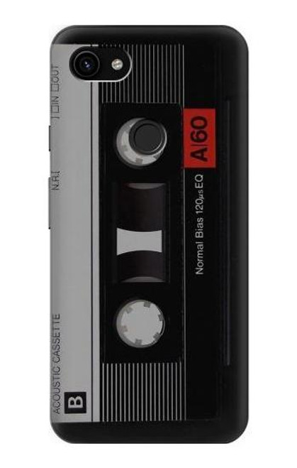 S3516 Vintage Cassette Tape Case For Google Pixel 3a XL