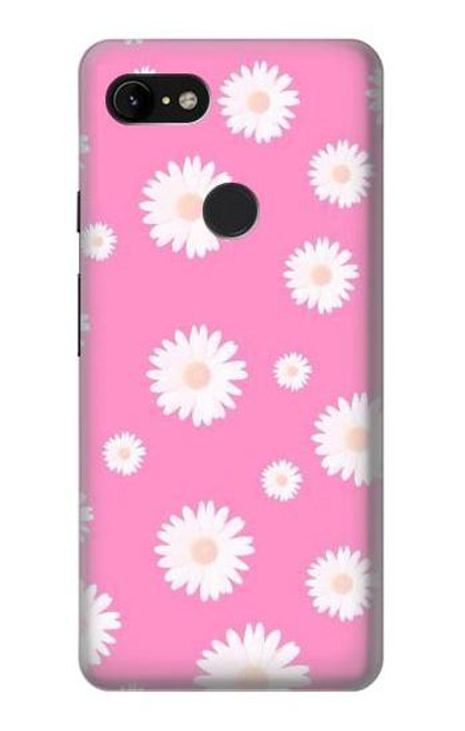 S3500 Pink Floral Pattern Case For Google Pixel 3 XL