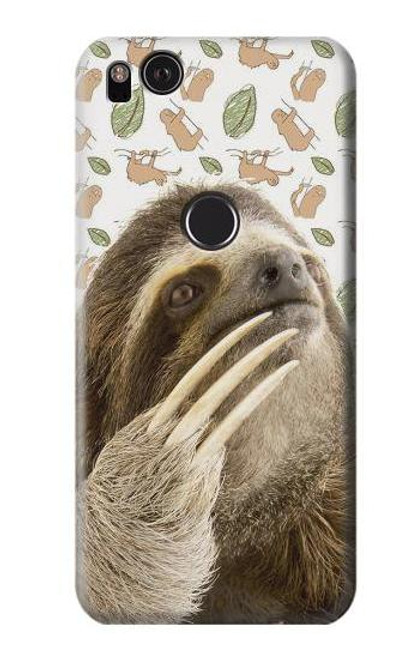 S3559 Sloth Pattern Case For Google Pixel 2