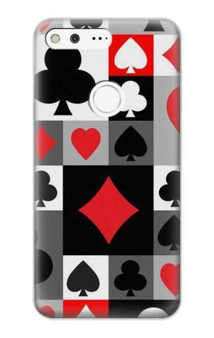 S3463 Poker Card Suit Case For Google Pixel XL