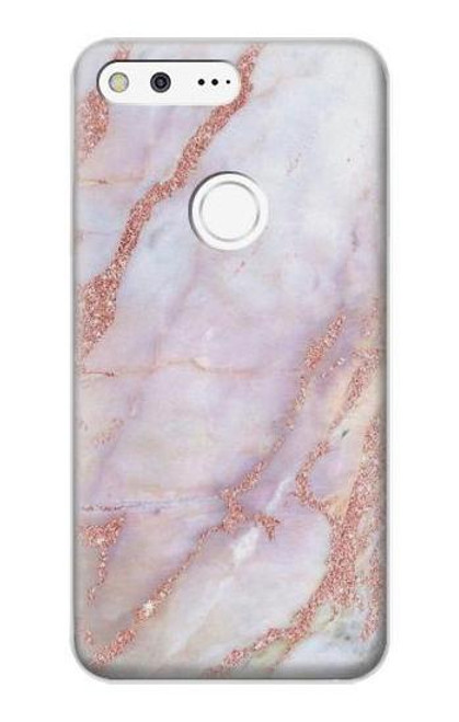 S3482 Soft Pink Marble Graphic Print Case For Google Pixel XL