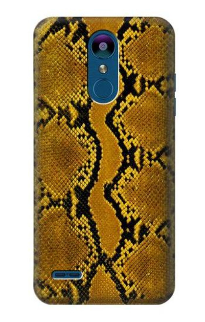 S3365 Yellow Python Skin Graphic Print Case For LG K8 (2018)