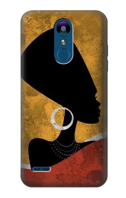 S3453 African Queen Nefertiti Silhouette Case For LG K8 (2018)