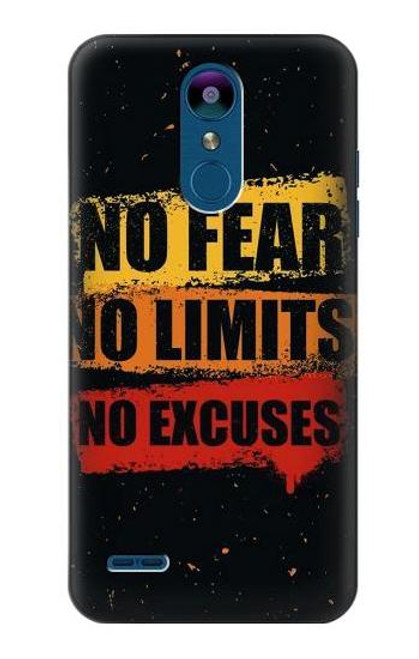 S3492 No Fear Limits Excuses Case For LG K8 (2018)