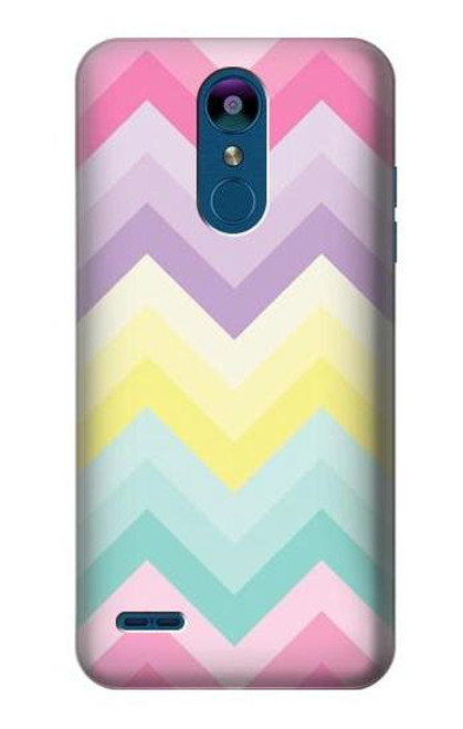 S3514 Rainbow Zigzag Case For LG K8 (2018)