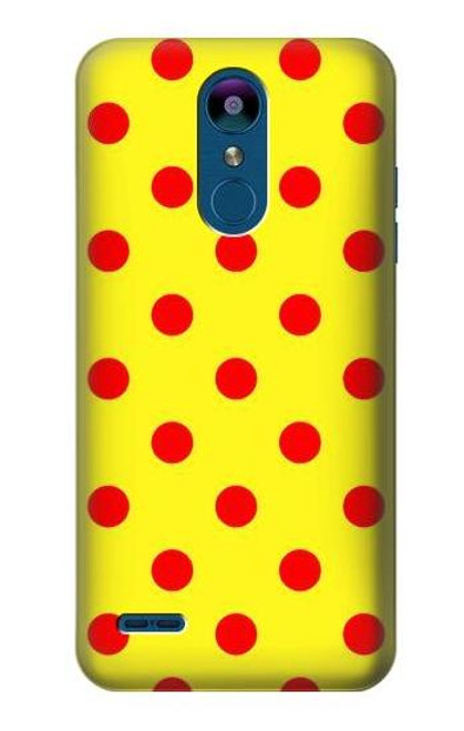 S3526 Red Spot Polka Dot Case For LG K8 (2018)